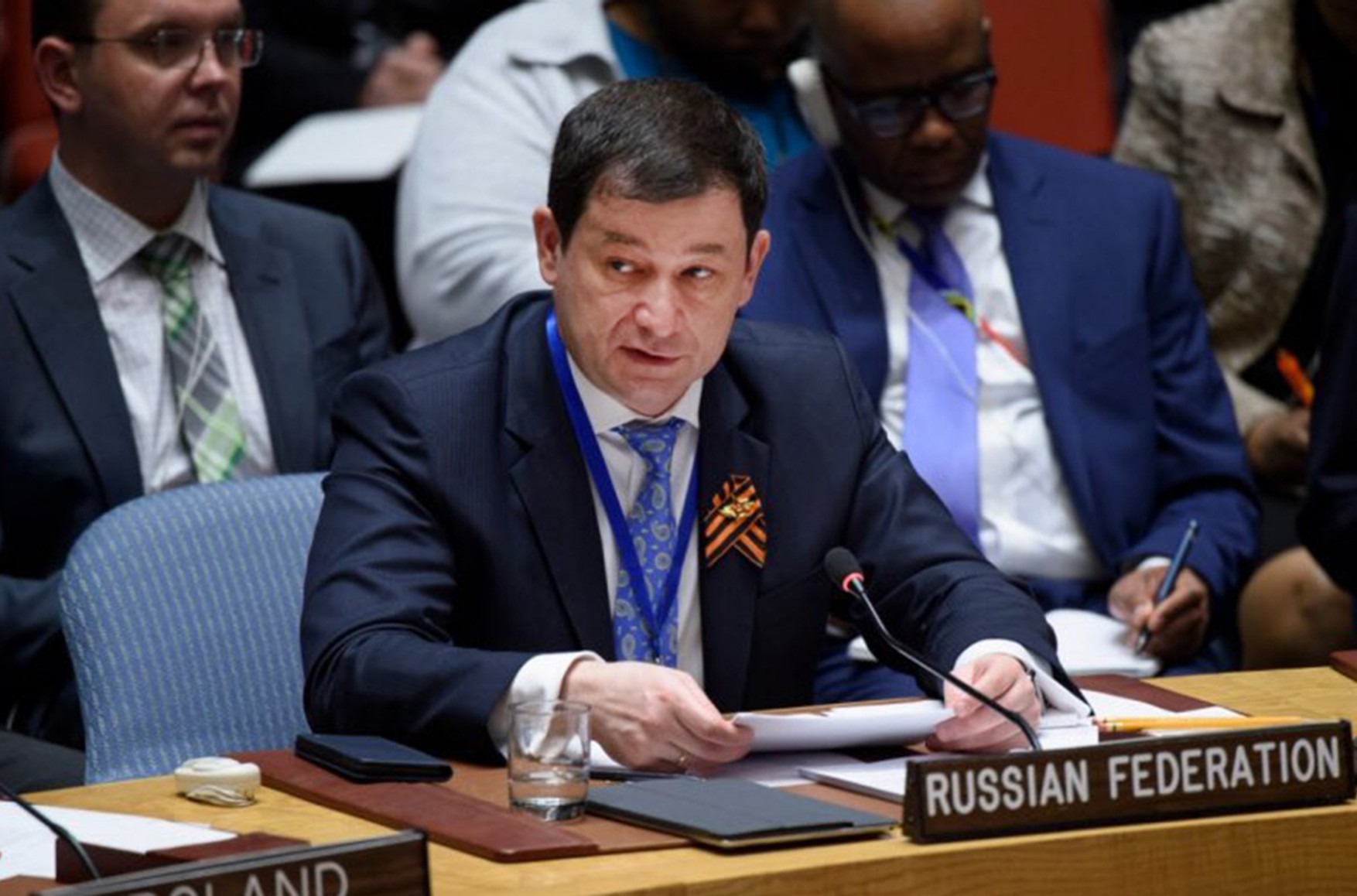 Россия будет воевать с Украиной, пока не прекратятся обстрелы Донбасса — постпред России в Совбезе ООН