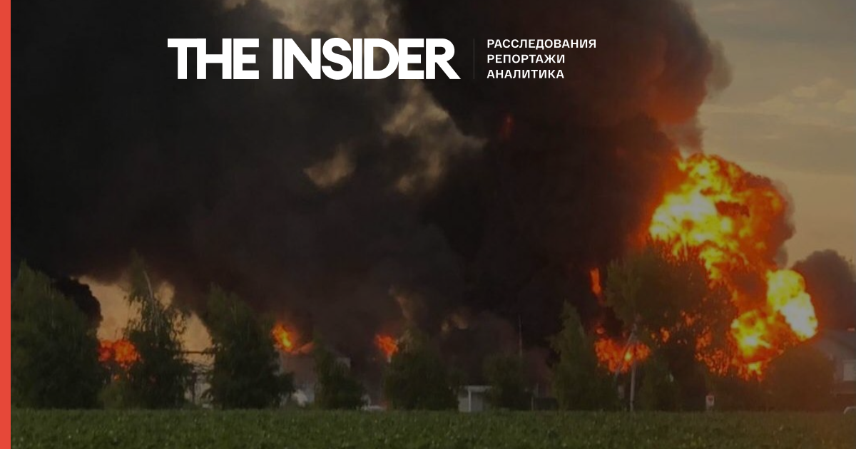 В Днепропетровской области взорвался резервуар с топливом после ракетной атаки — глава Днепропетровской ОВА