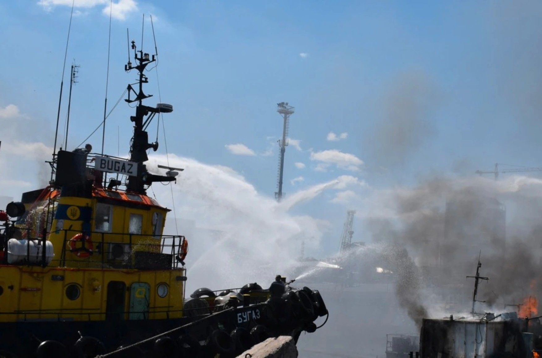 Минобороны России подтвердило удар по порту Одессы