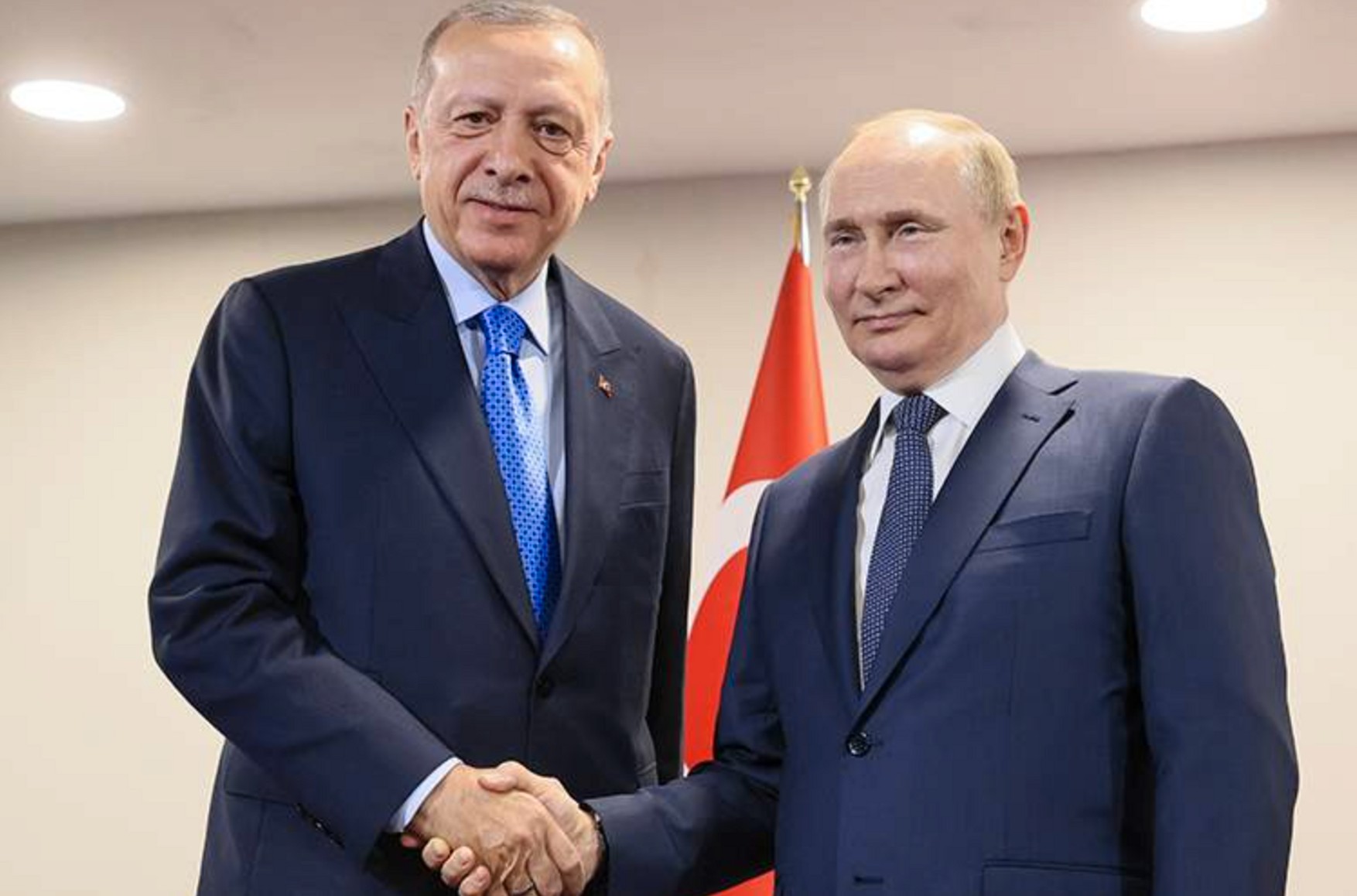 Путин и Эрдоган договорились о частичной оплате российского газа в рублях