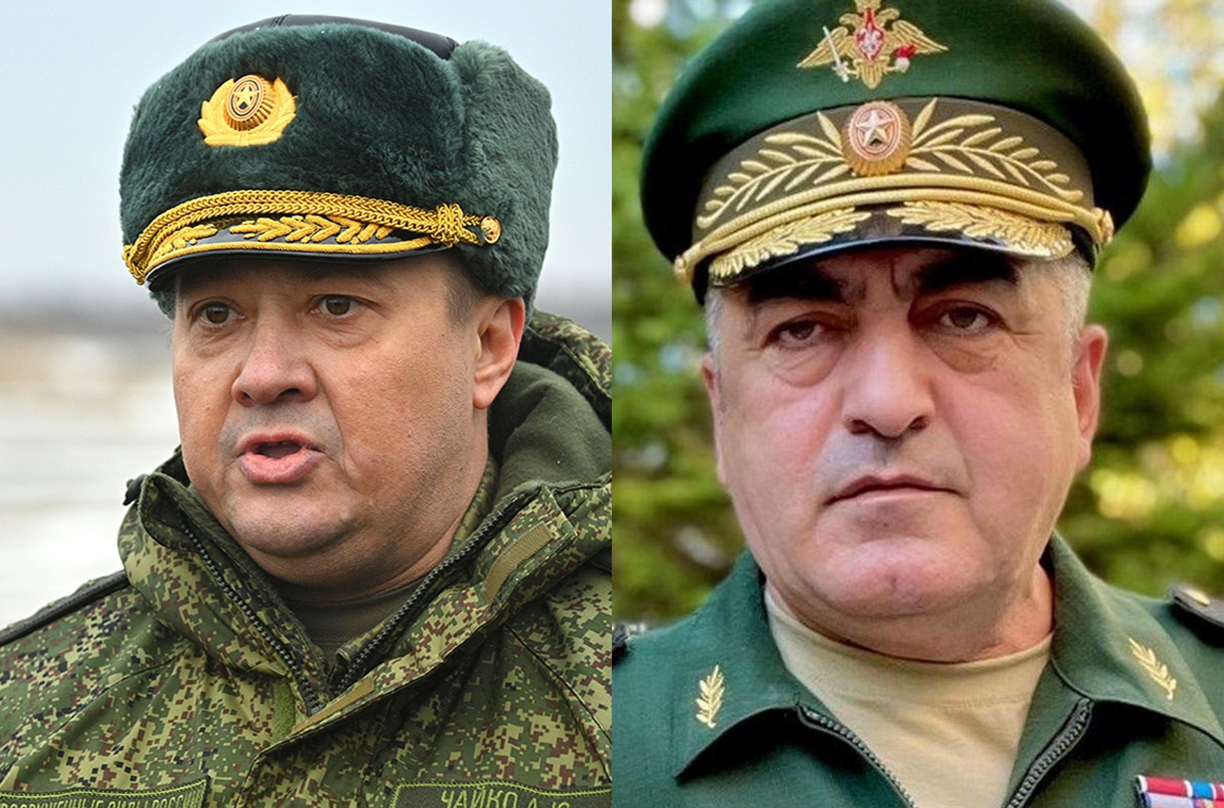 Украина обвинила российских генералов Чайко и Абачева в военных преступлениях