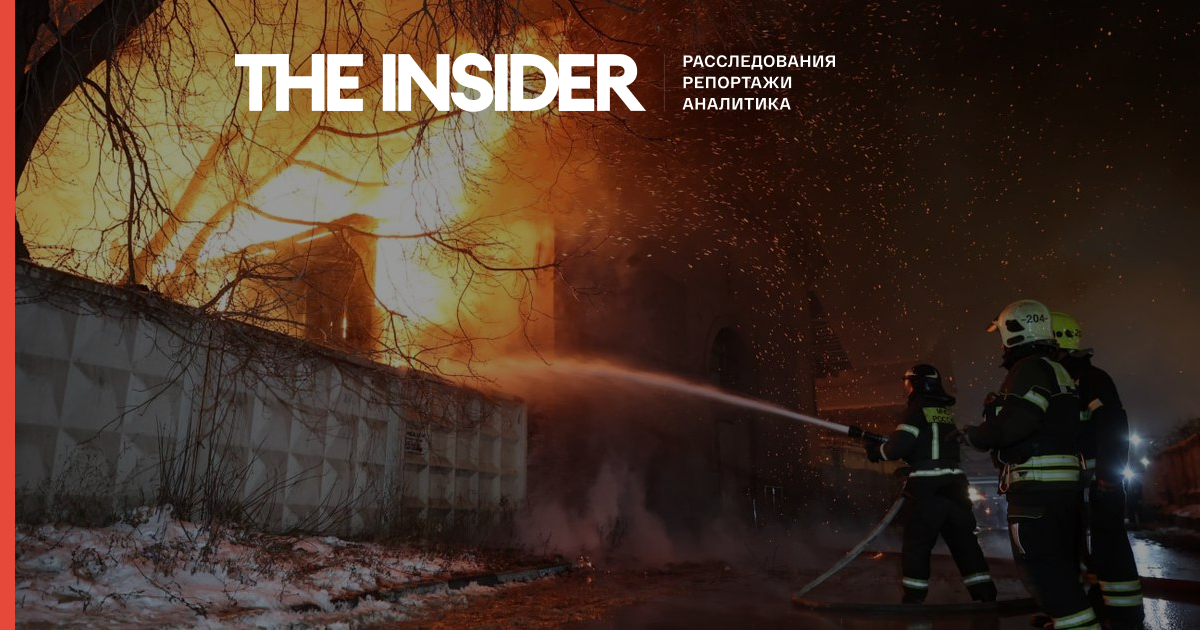 В результате пожара на цветочном складе в центре Москвы погибли семь человек