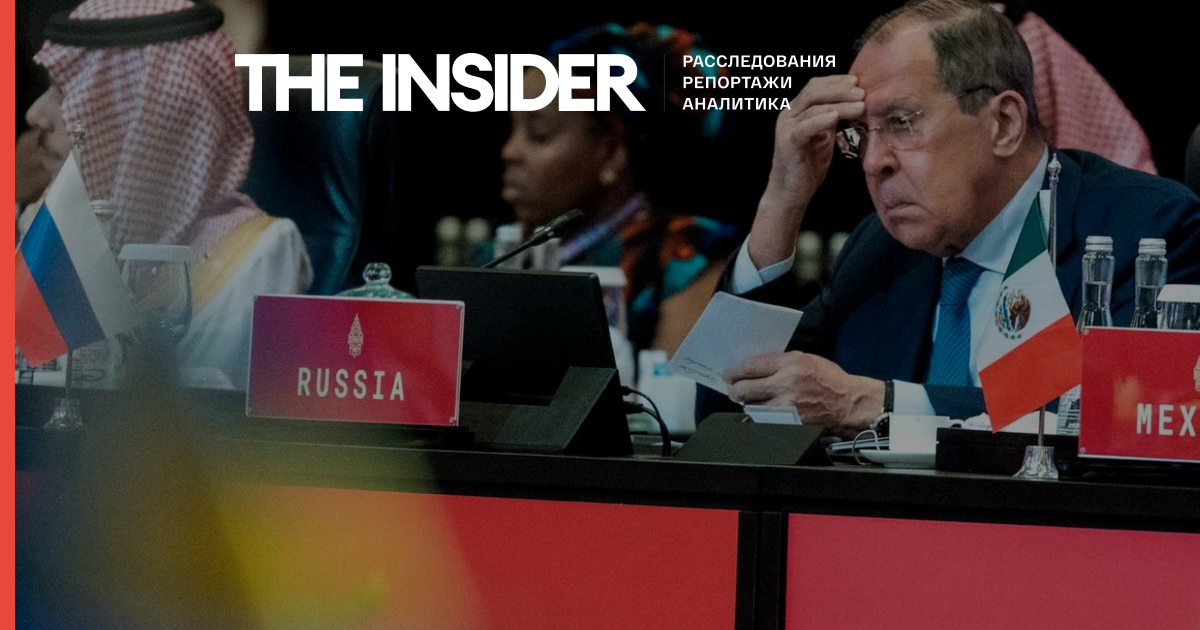 Лидеры стран G20 не будут делать общее фото с Лавровым — The Guardian