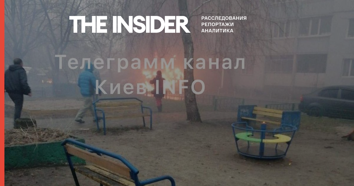 В Броварах Киевской области возле детского сада разбился вертолет