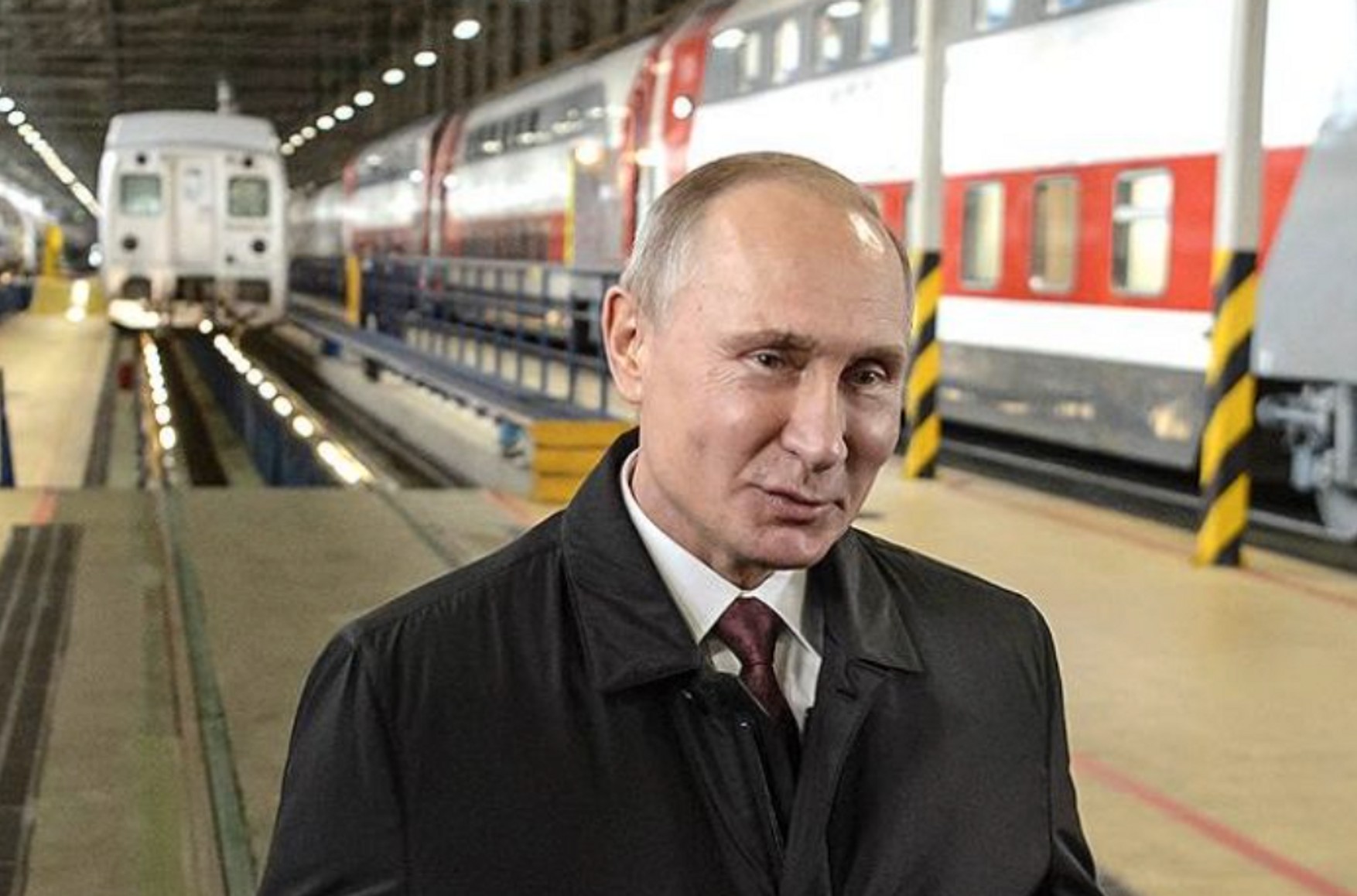 Для бронепоезда Путина построили секретную сеть железных дорог, ведущих к резиденциям — «Проект»