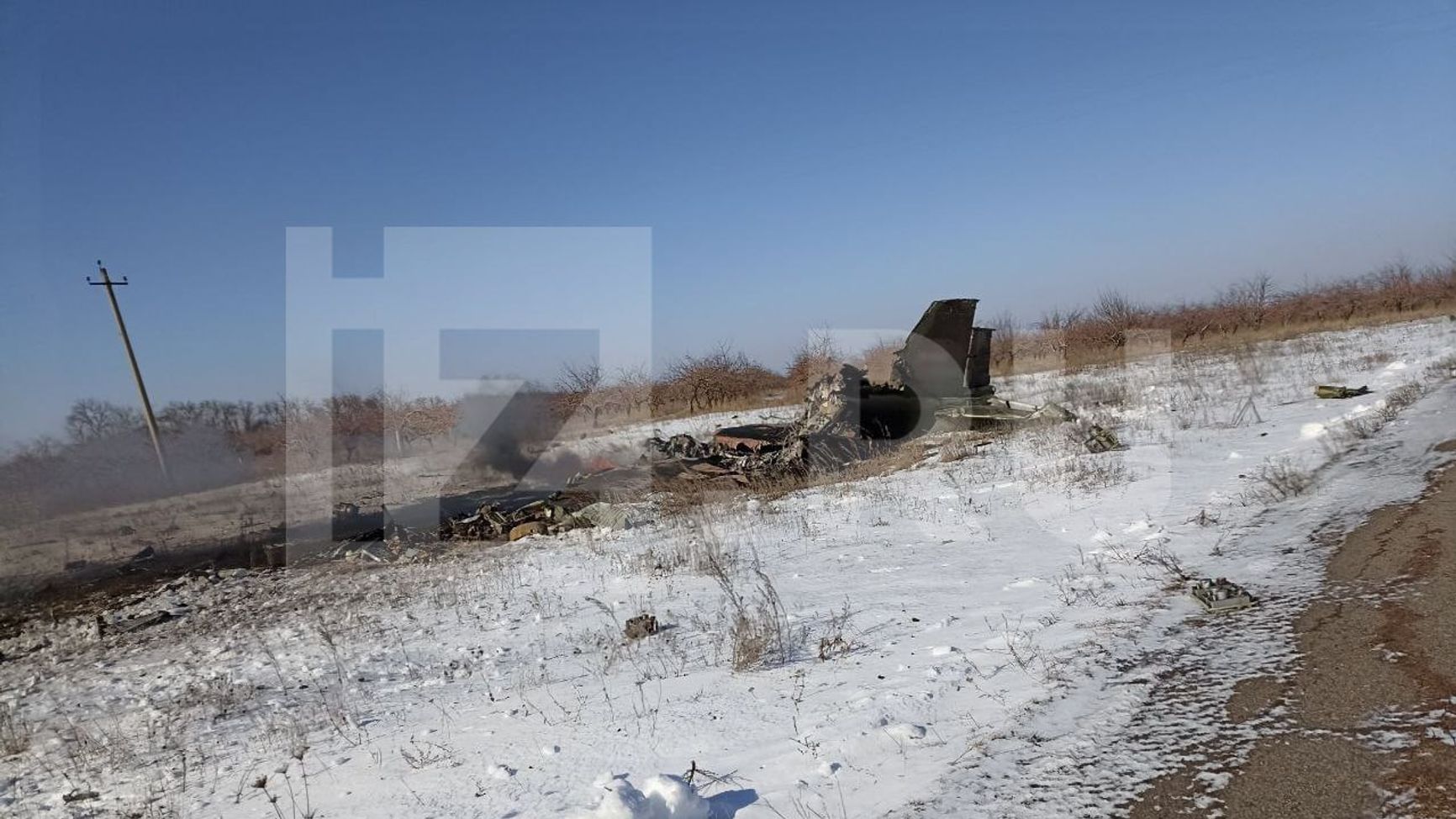 В Белгородской области упал самолет Минобороны — губернатор