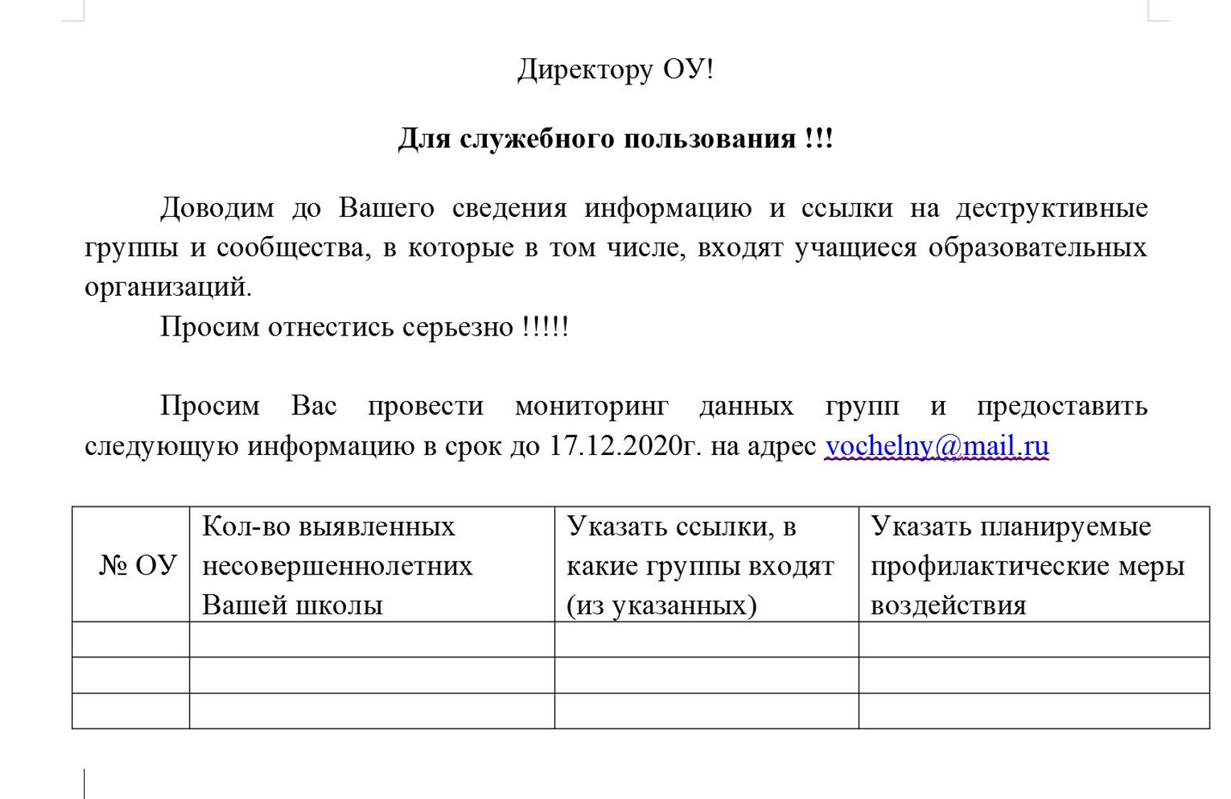Вчителів в Татарстані просять надати «профілактичні заходи впливу» на школярів, підписаних на групи про Навального і ФБК