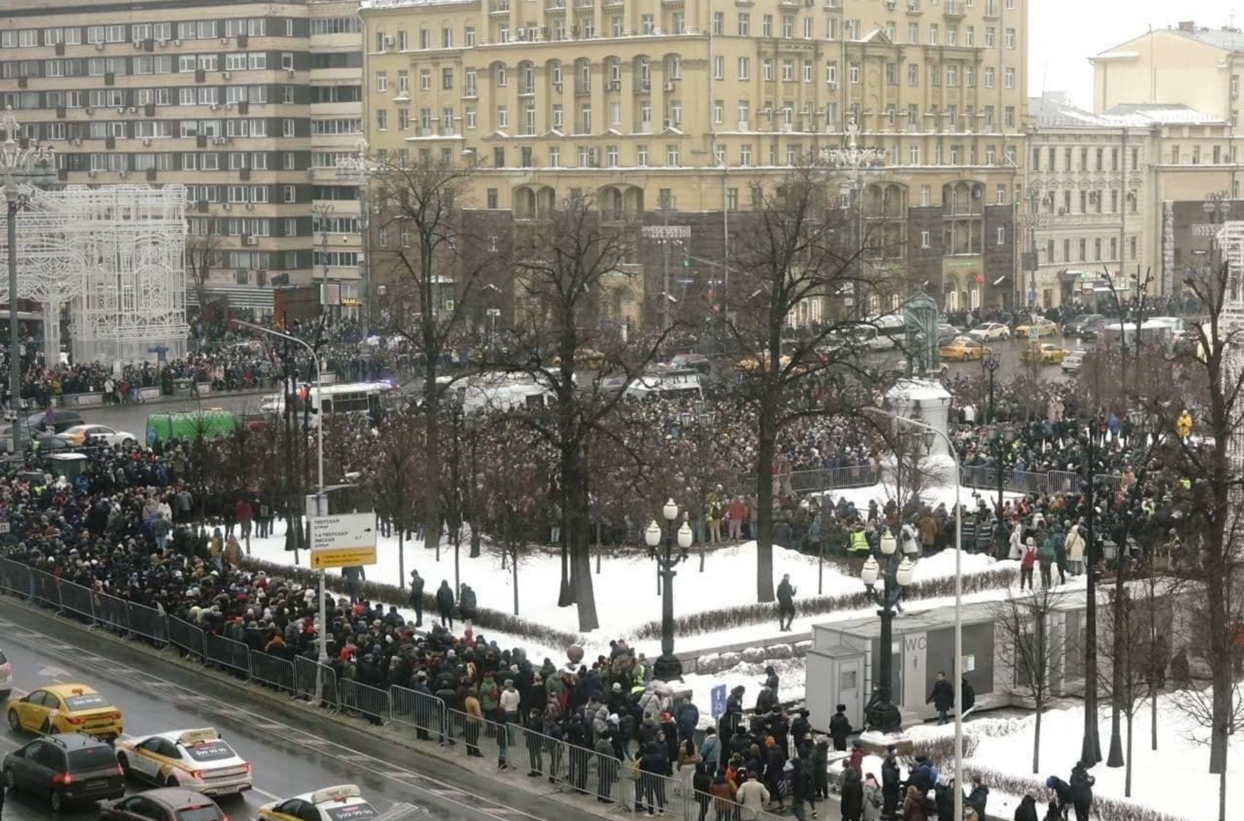 На акцію в Москві прийшли більше 20 тисяч осіб - «Білий лічильник»