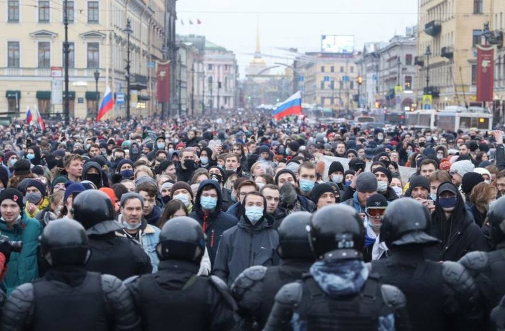 Москва, Петербург, Хабаровськ, Мінськ. Повідомлення про терористичні загрози напередодні протестних акцій