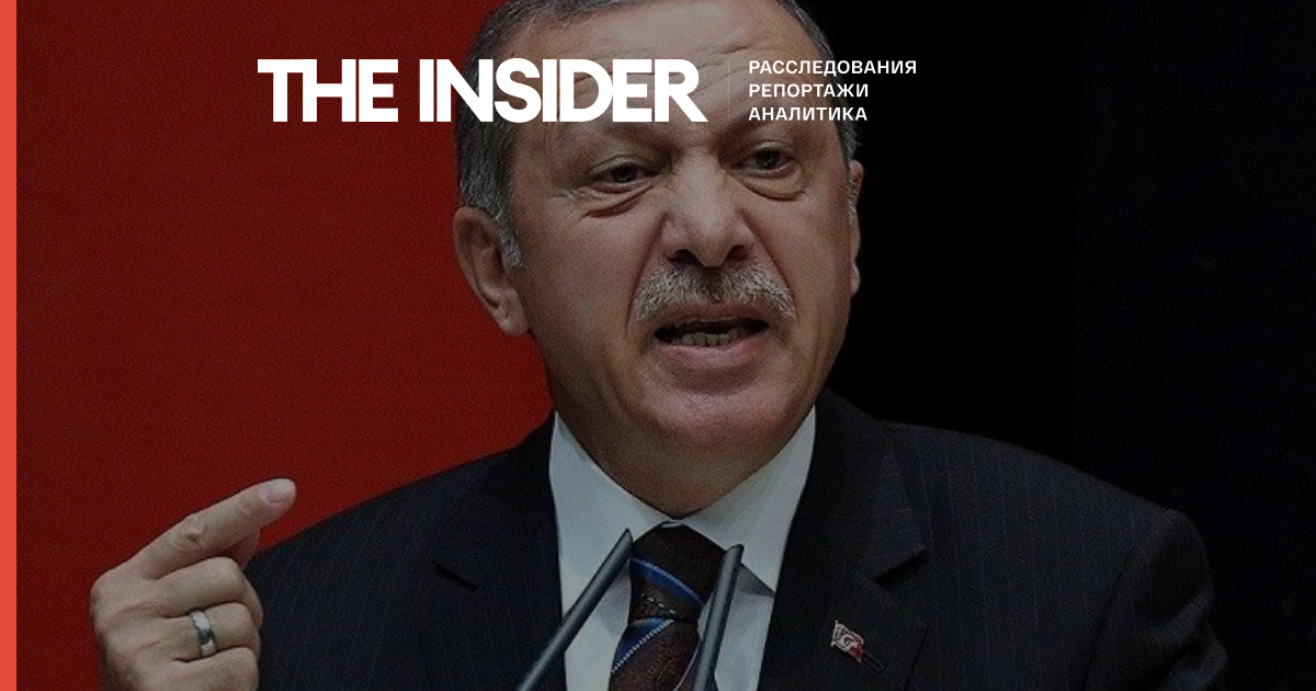 Ердоган доручив оголосити персонами нон грата послів 10 країн, які зажадали звільнити турецького правозахисника