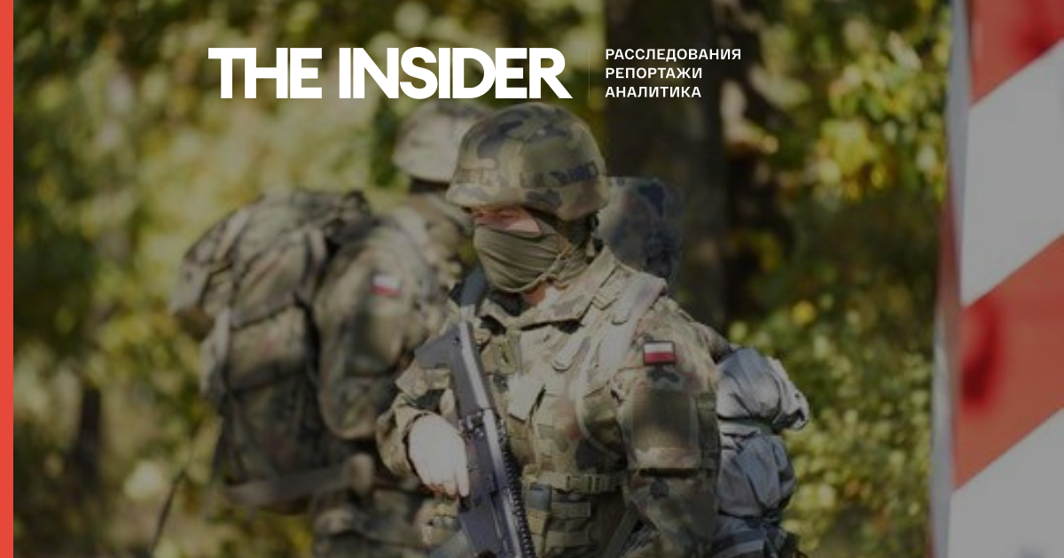 Польща подвоїла чисельність армійського контингенту, який охороняє кордон з Білоруссю