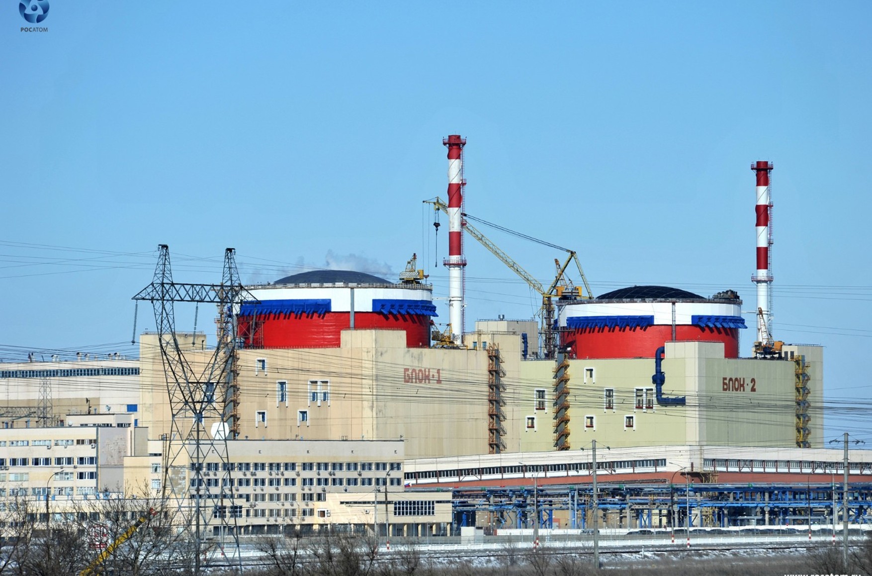 На Ростовській АЕС зупинено 2-й енергоблок через дефект зварного шва
