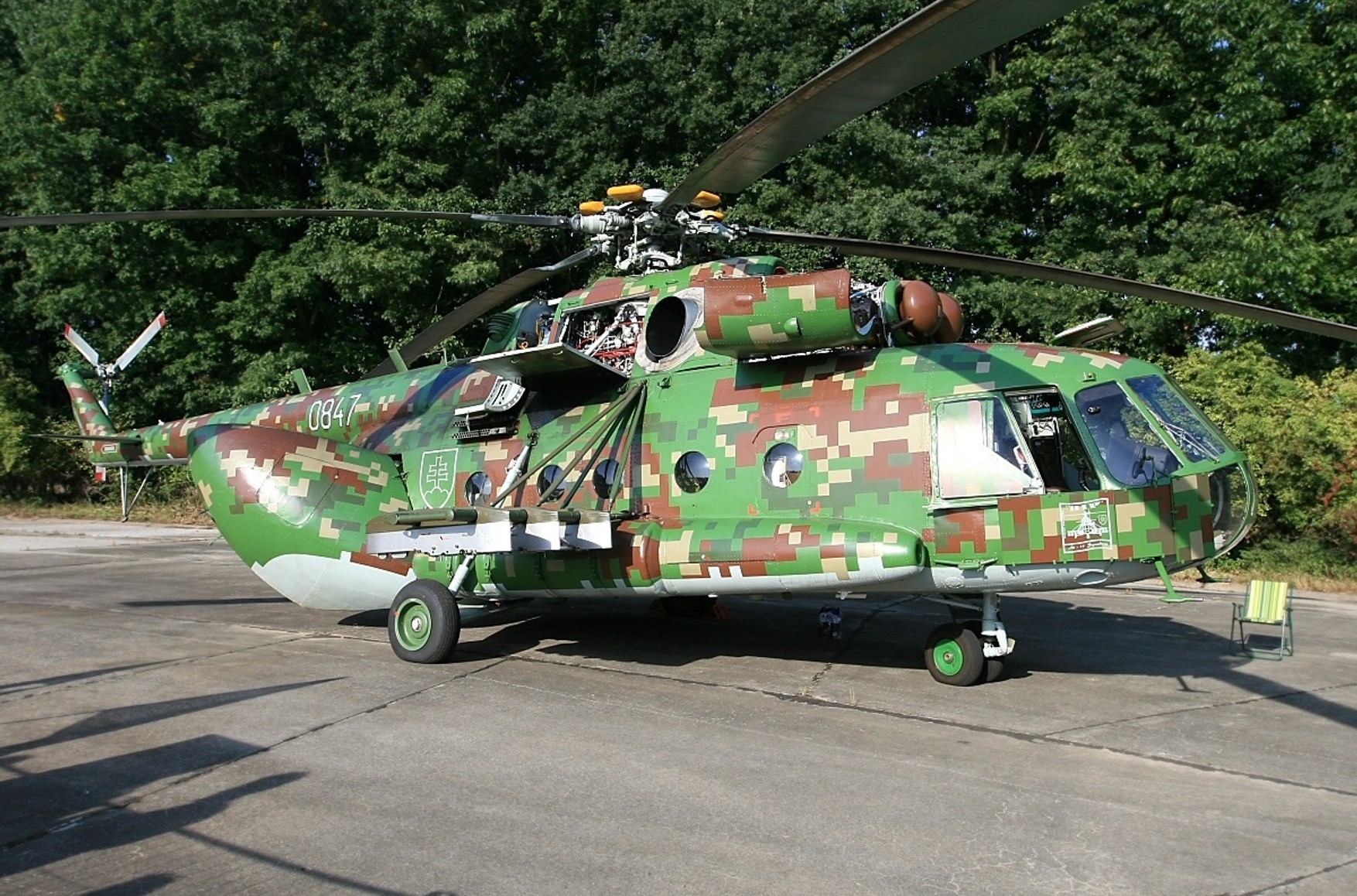Словакия пожертвовала Украине пять вертолетов Ми и «тысячи ракет для „Градов“»