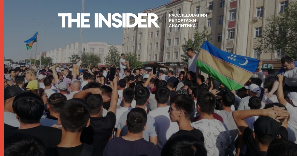 В Каракалпакстане начались протесты против поправок к конституции Узбекистана, из-за которых республика может лишиться суверенного статуса