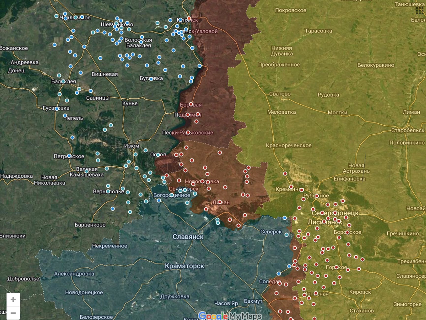 Святогорск перешел под контроль ВСУ, украинские военные зашли в тыл силам, обороняющим Лиман. Итоги четвертого дня наступления