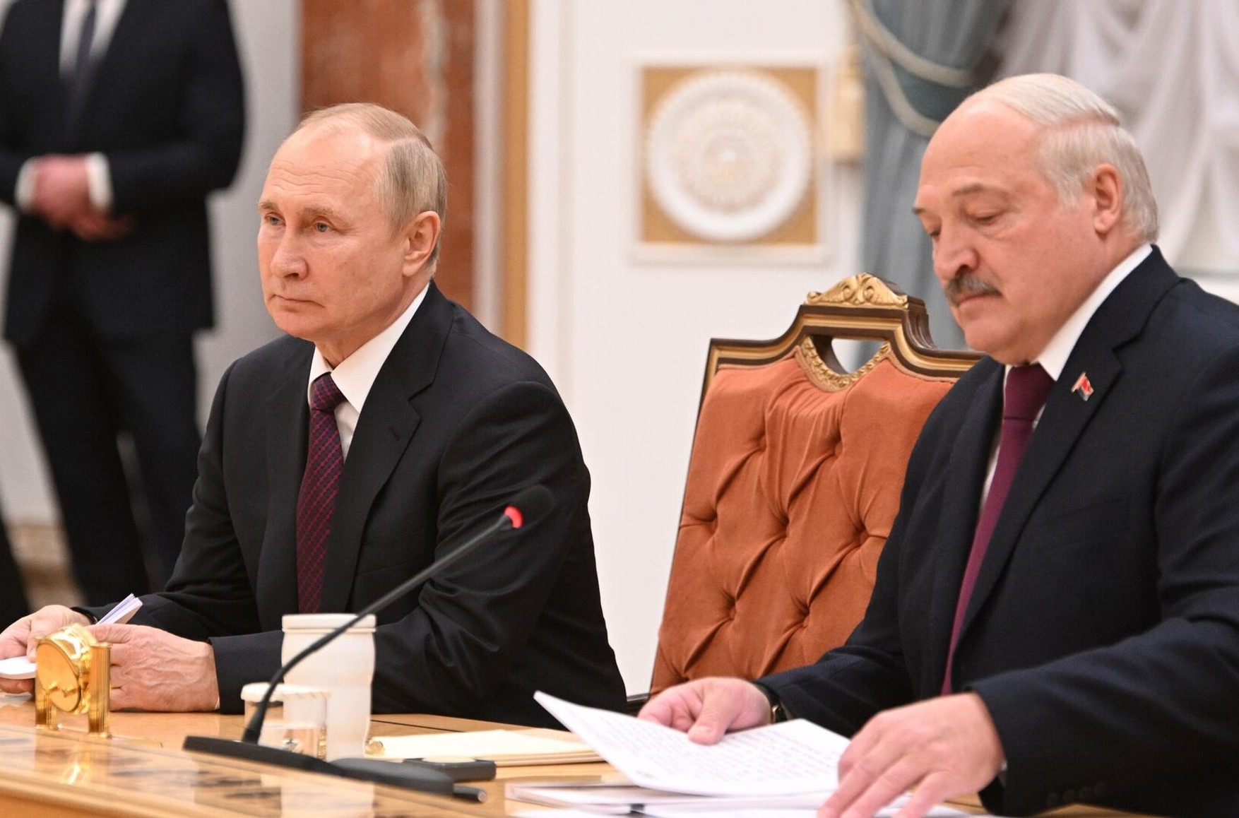 Путин и Лукашенко договорились продолжать совместные военные учения и работать над созданием и производством военной техники
