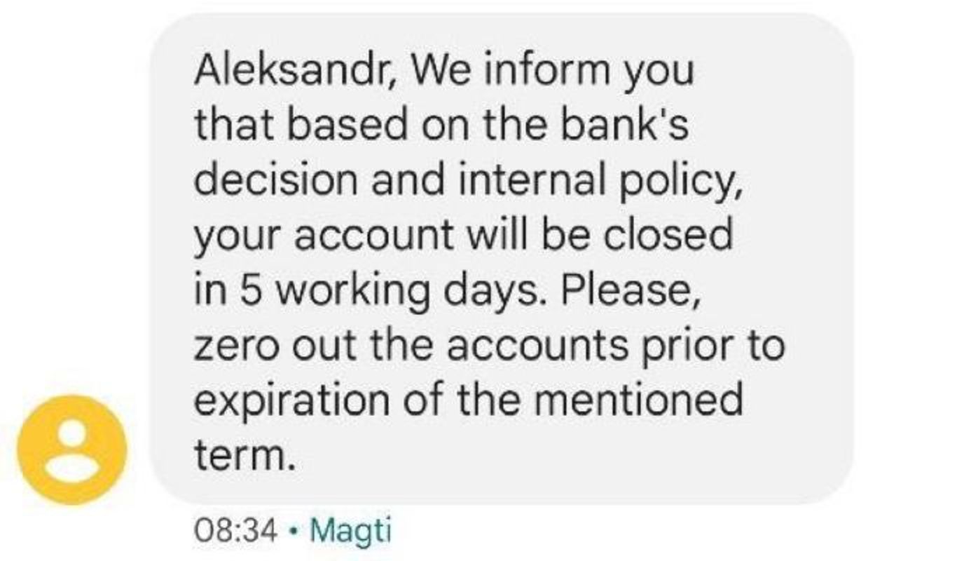 Крупнейший банк Грузии начал блокировать счета клиентов. Большая часть принадлежит россиянам