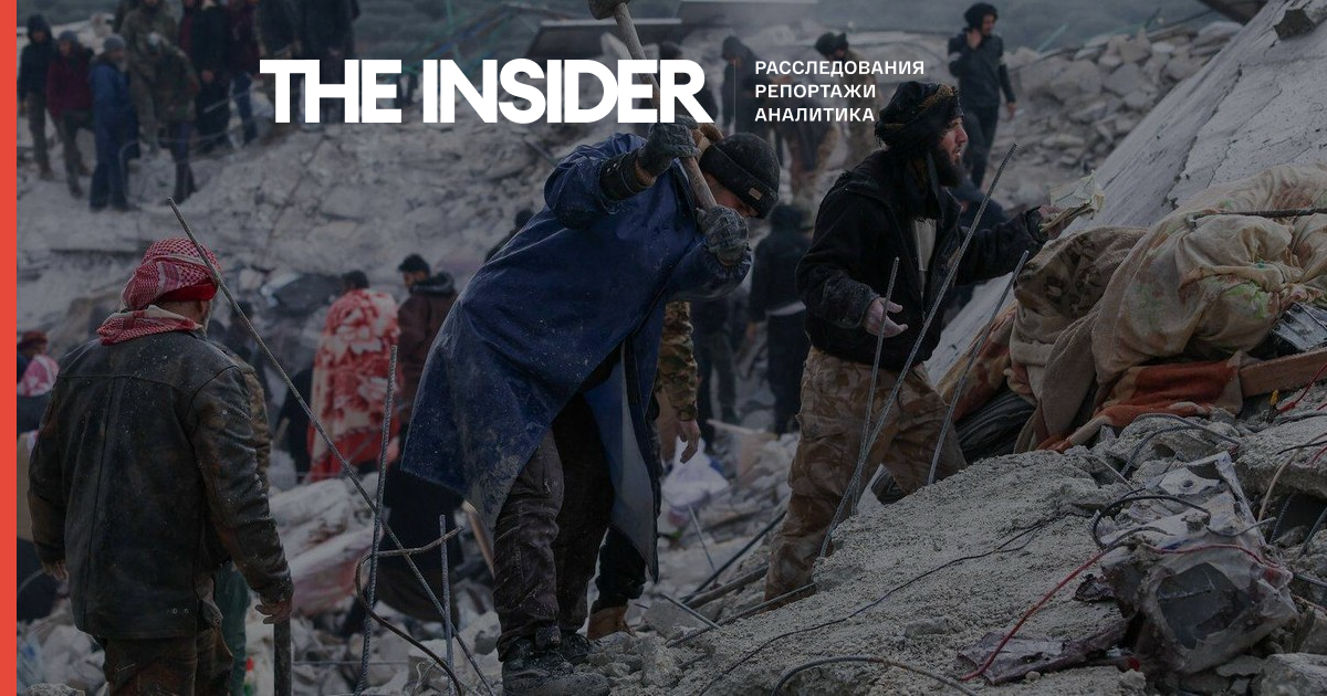 «Врачей без границ» пустили на северо-запад Сирии, пострадавший от землетрясения