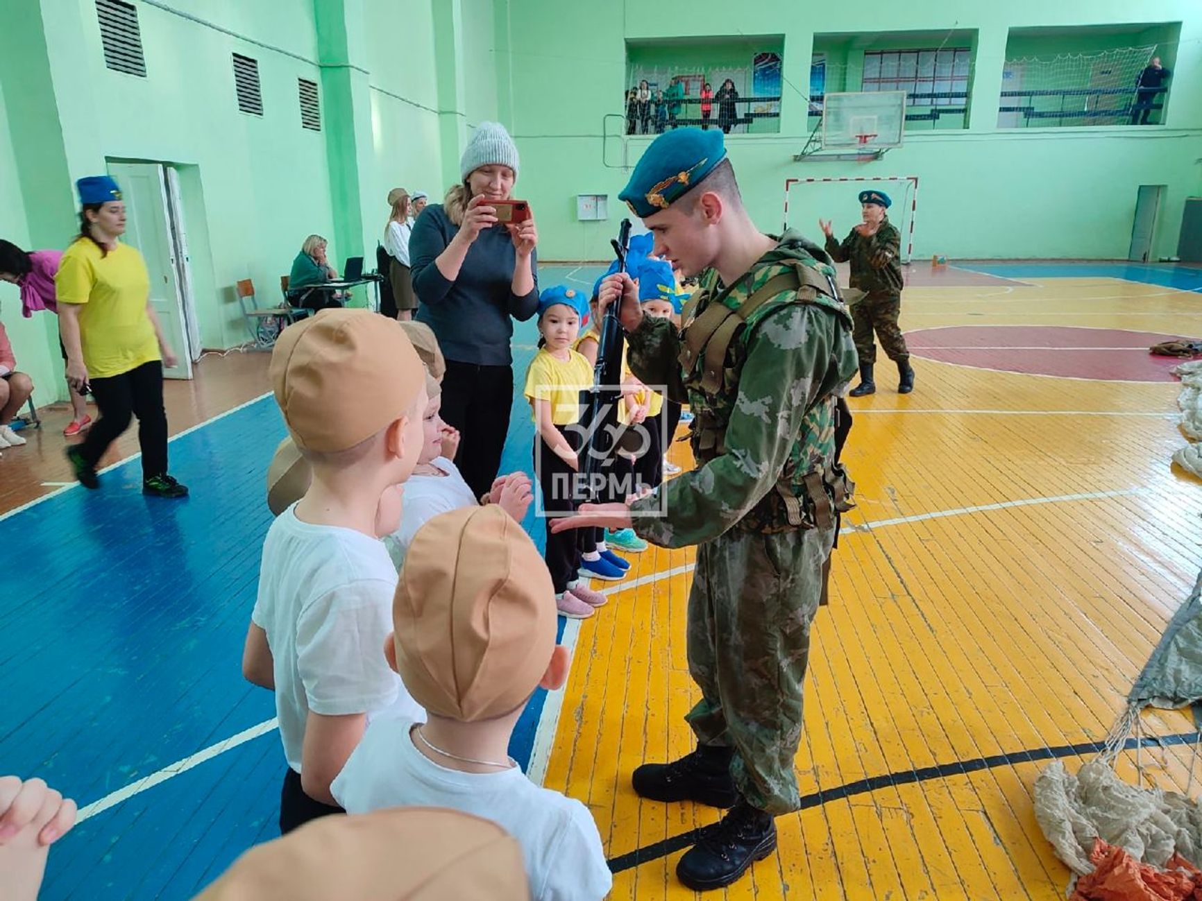 Детсадовцам Пермского края провели мастер-класс по стрельбе из винтовок
