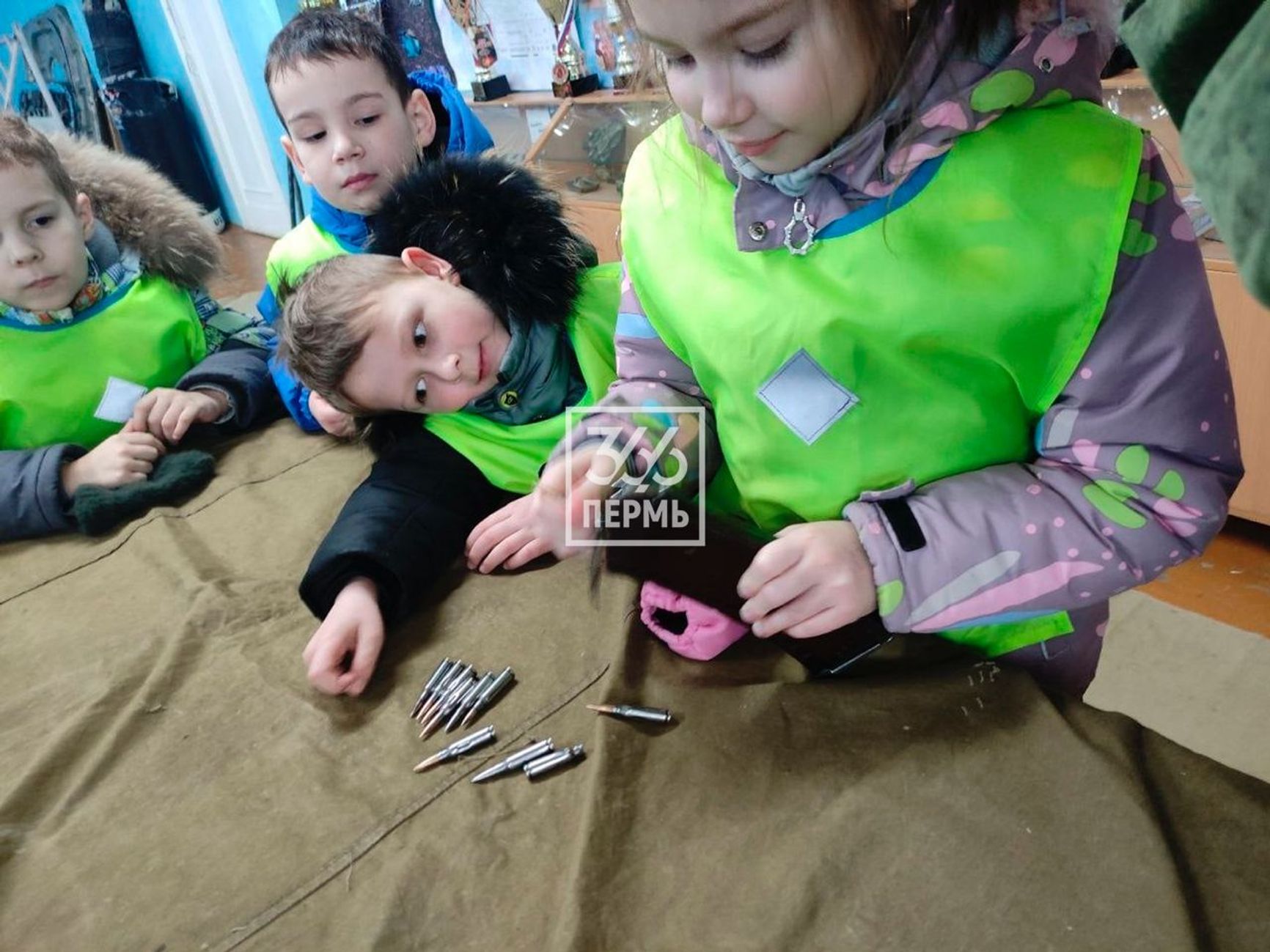 Детсадовцам Пермского края провели мастер-класс по стрельбе из винтовок