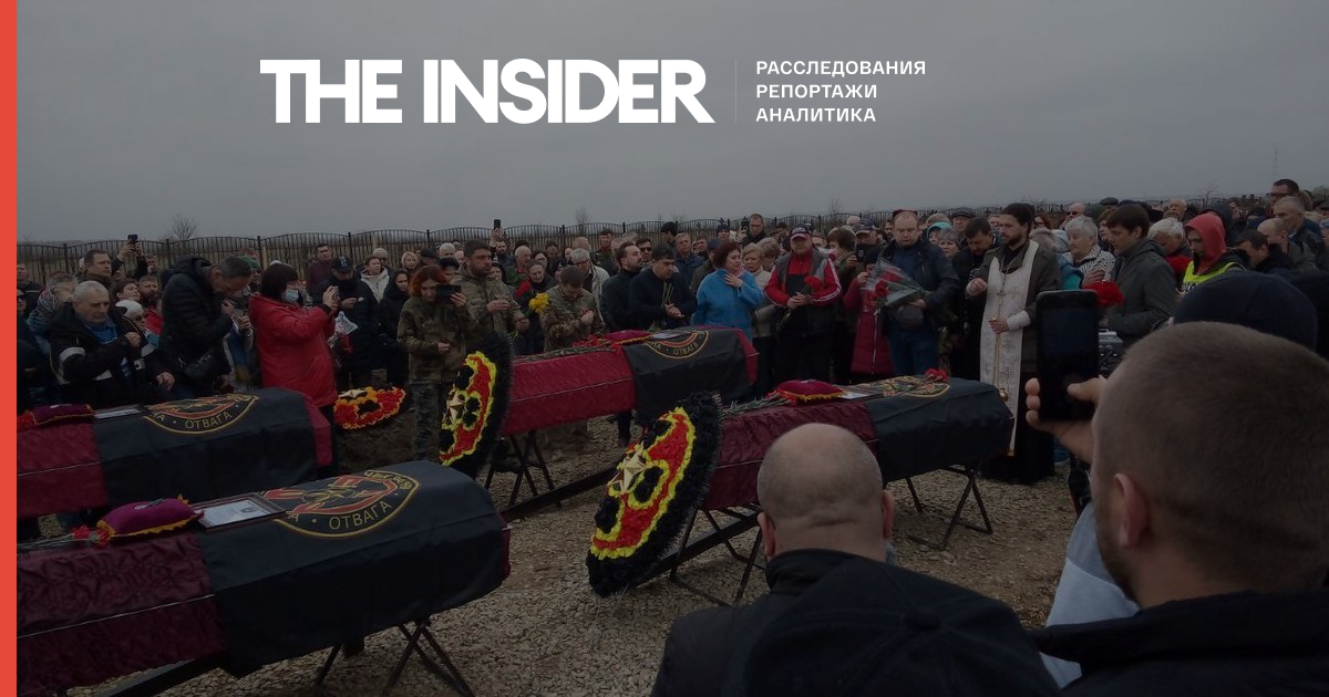 В Горячем Ключе прошли похороны бойцов ЧВК Вагнера. Глава города пытался их запретить