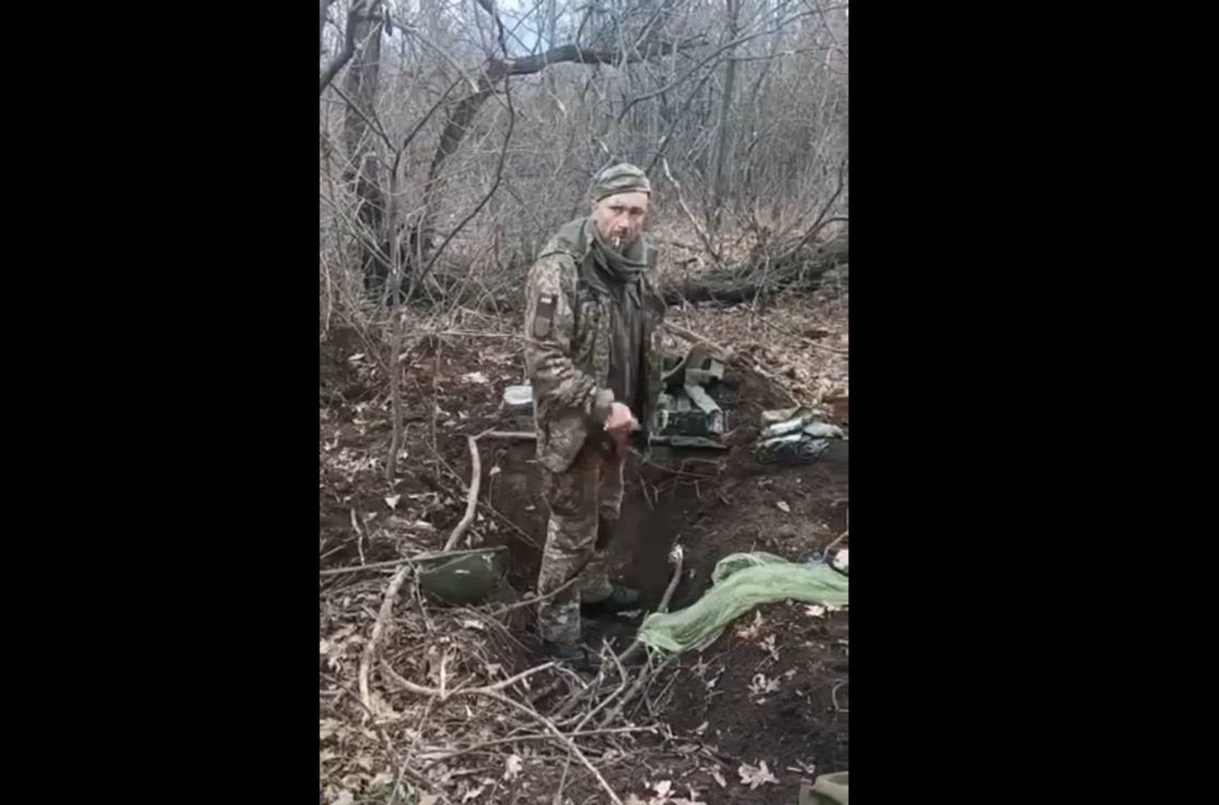 В сети появилось видео расстрела безоружного солдата, который произносит: «Слава Украине»